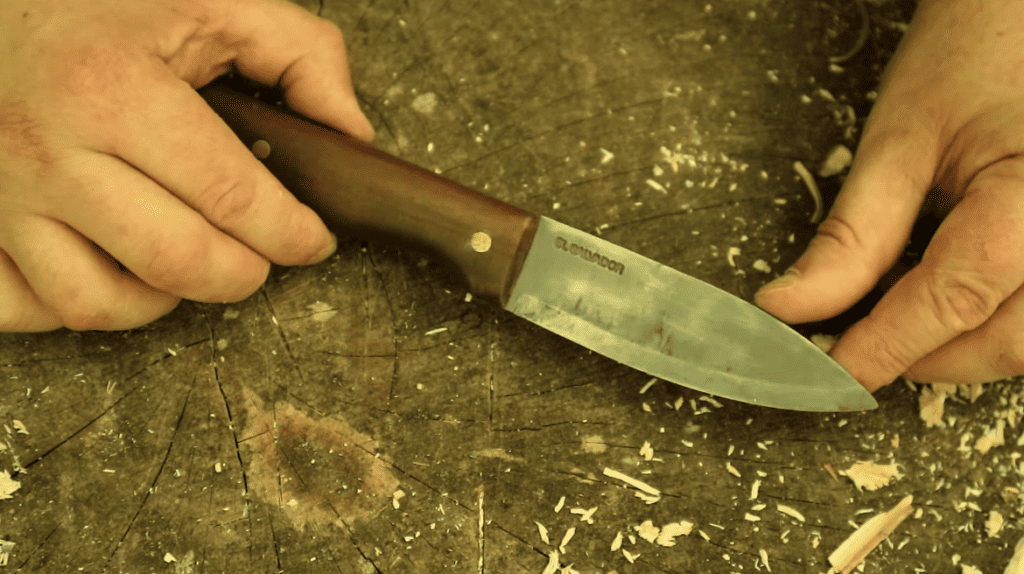 est Bushcraft Knife for Carving Wood - Bugoutbill.com