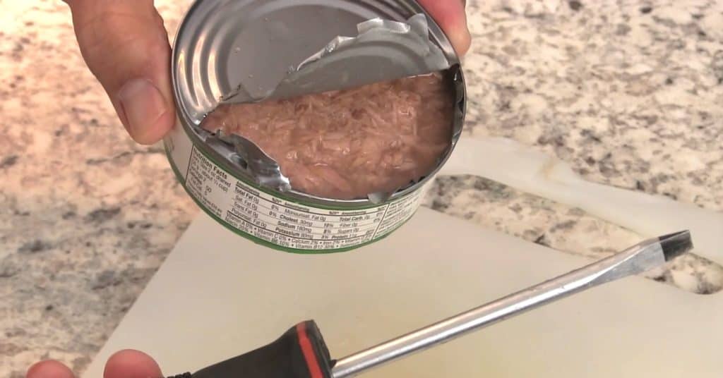 How To Open A Can Without A Can Opener - Bugoutbill.com